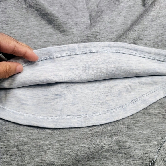 Ivivva By Lululemon Play N' Réversible Dress In Heather Gray Black Blue Size 12 - Picture 8 of 16